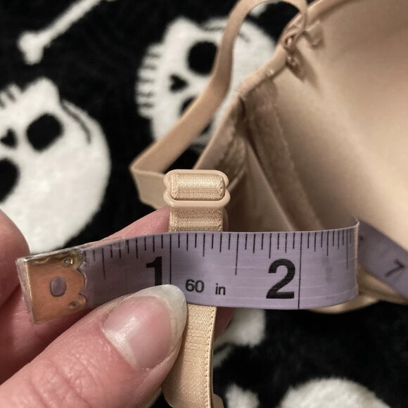 GAPBODY 34C Taupe nude smooth convertible strap strapless underwire t-shirt bra - Picture 9 of 12